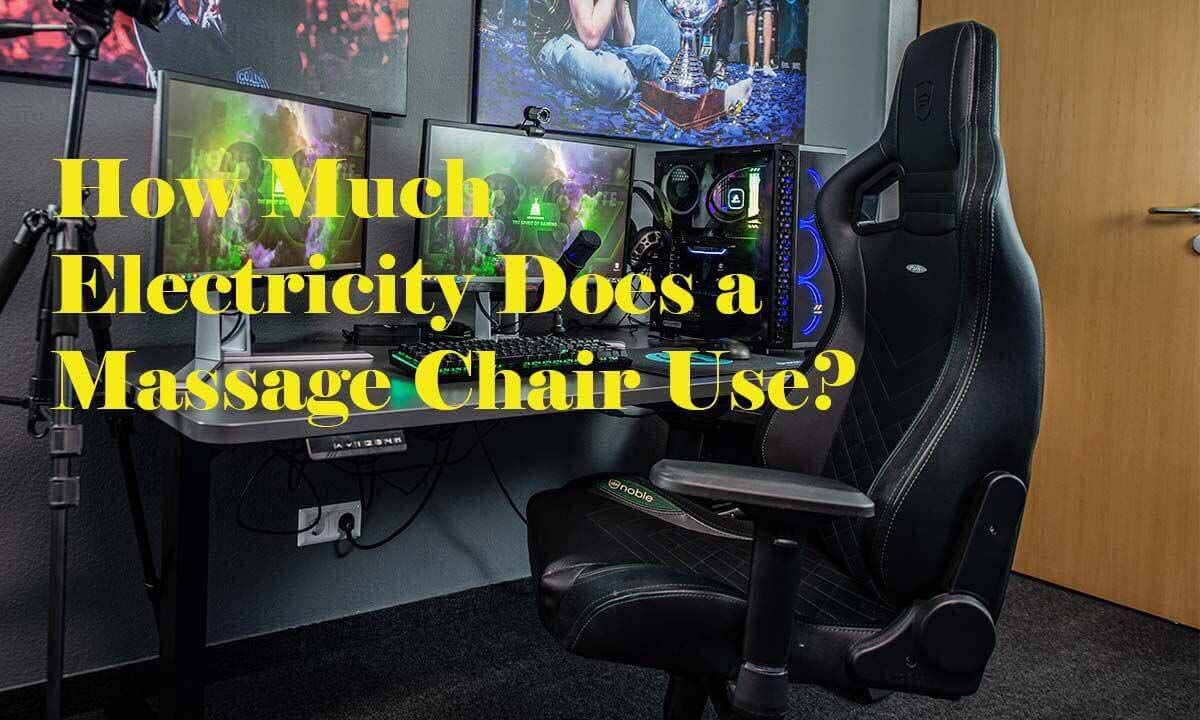 How much electricity does a massage chair use