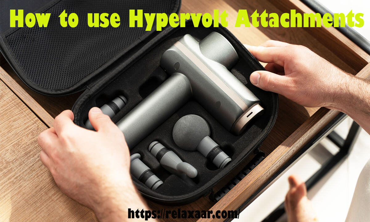 How to use Hypervolt Attachments